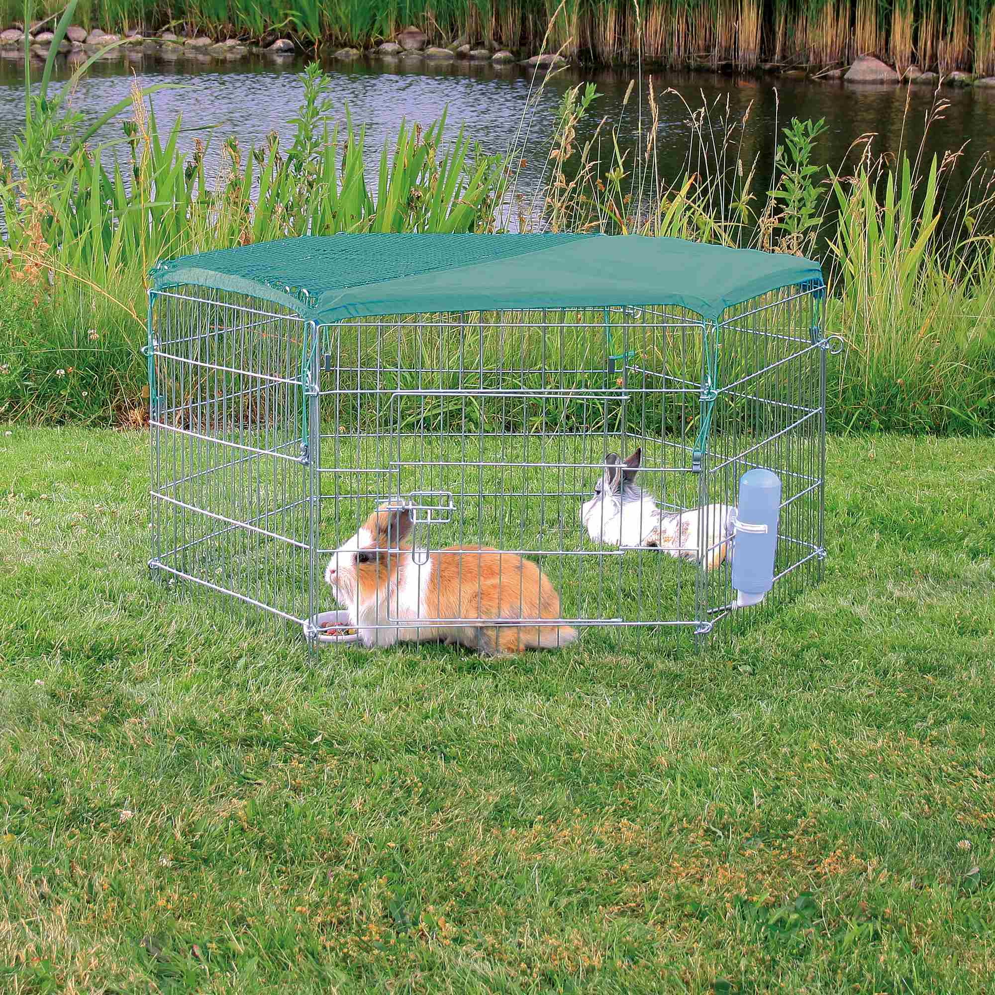 Petshop - Plasa Cu Protectie Solara Pentru Tarcurile 6250/6253, Verde