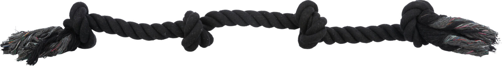 Jucarie Pentru Caini, Sfoara Cu 4 Noduri, 95 cm, Diverse Culori [2]