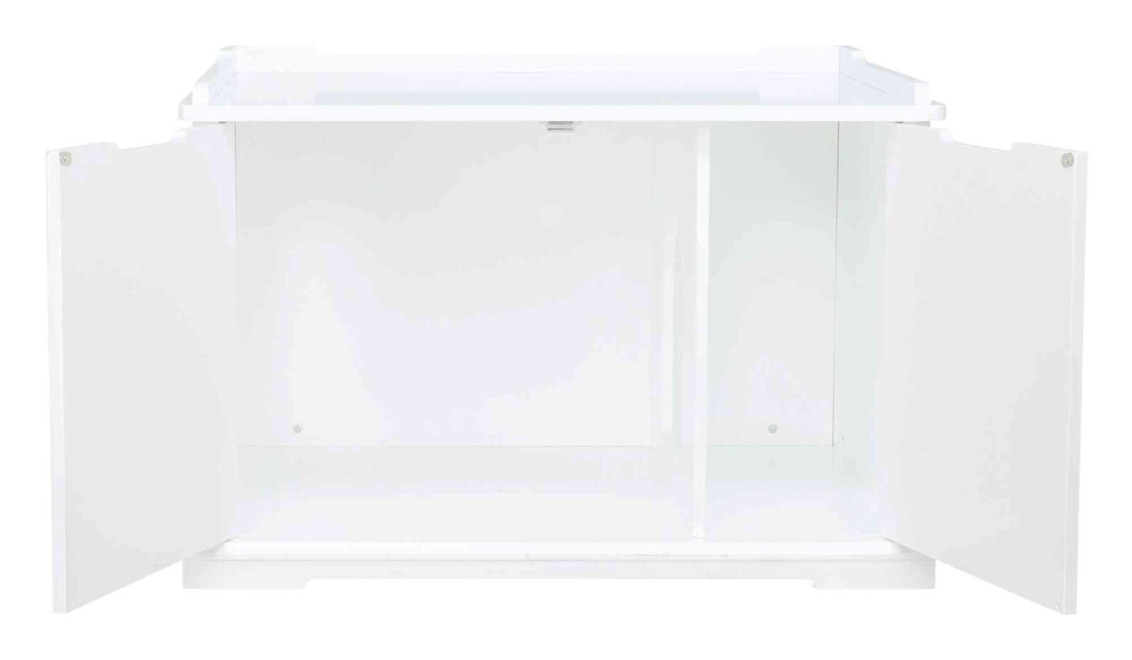 Casuta pentru Litiera sau Culcus, MDF, 75 x 51 x 53 cm, Alb [3]