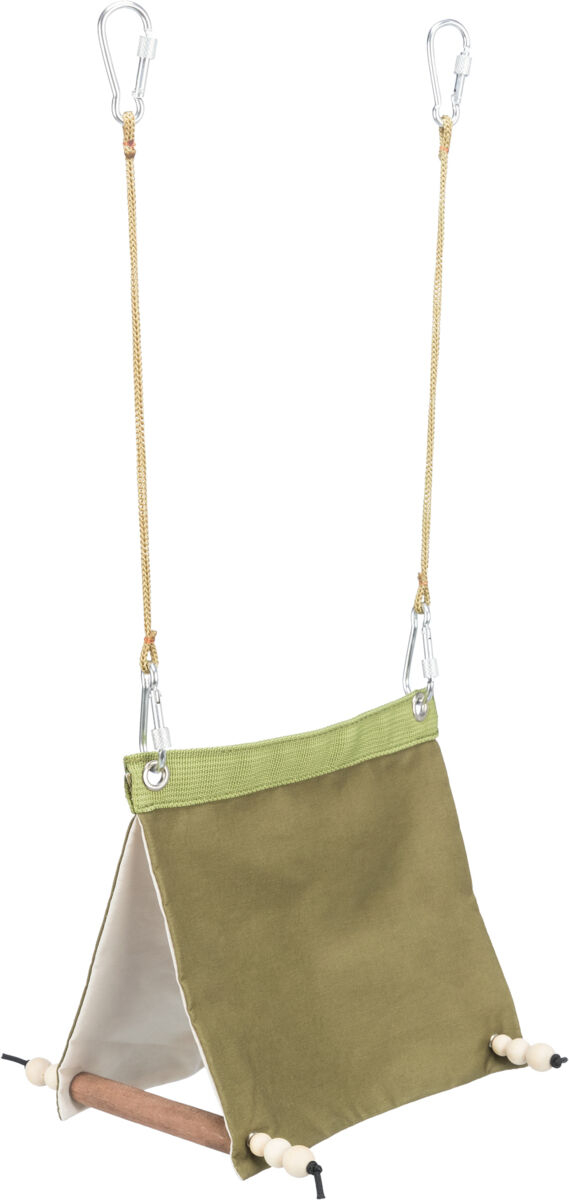 Petshop - Jucarie pentru Pasari, Cort, 16 x 18 x 20 cm, Verde