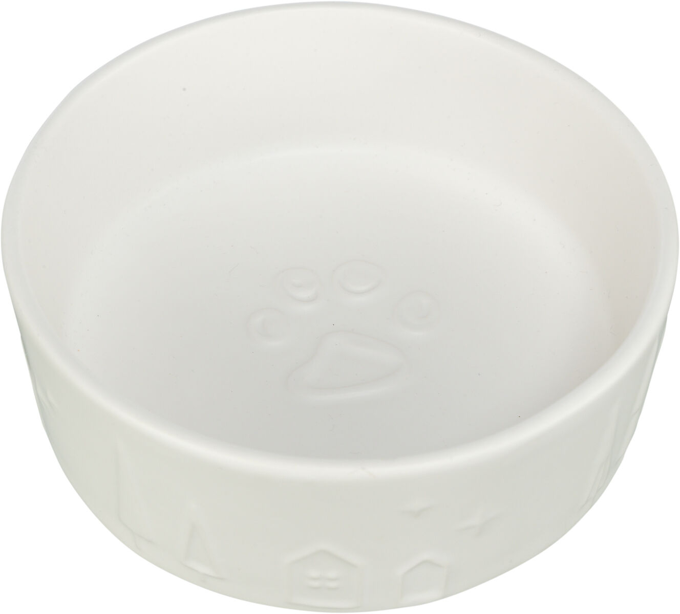 Castron Ceramic Xmas, 0.3 l/12 cm, Alb [1]