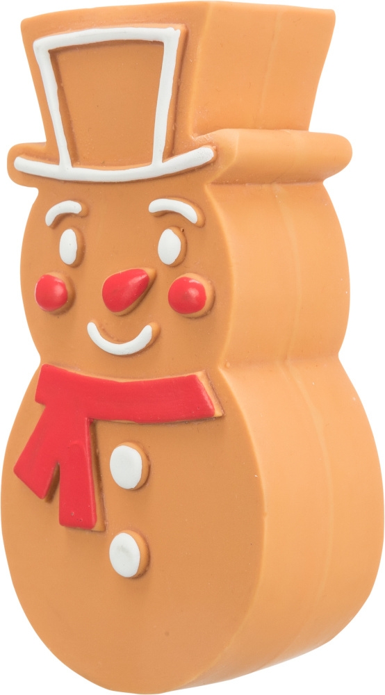 Petshop - Jucarie Pentru Caini, Xmas, Turta Dulce, Latex, 11 cm, Diverse Modele
