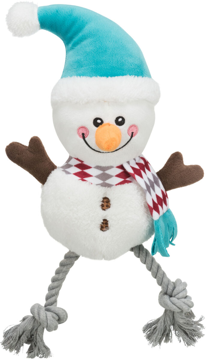 Jucarie Pentru Caini, Xmas Om De Zapada, Cu Sunet, 41 cm [3]