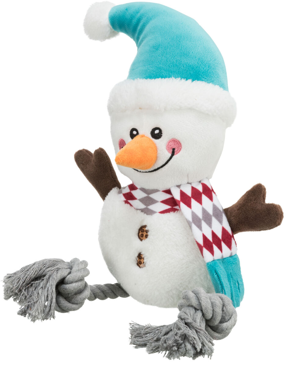 Jucarie Pentru Caini, Xmas Om De Zapada, Cu Sunet, 41 cm [2]