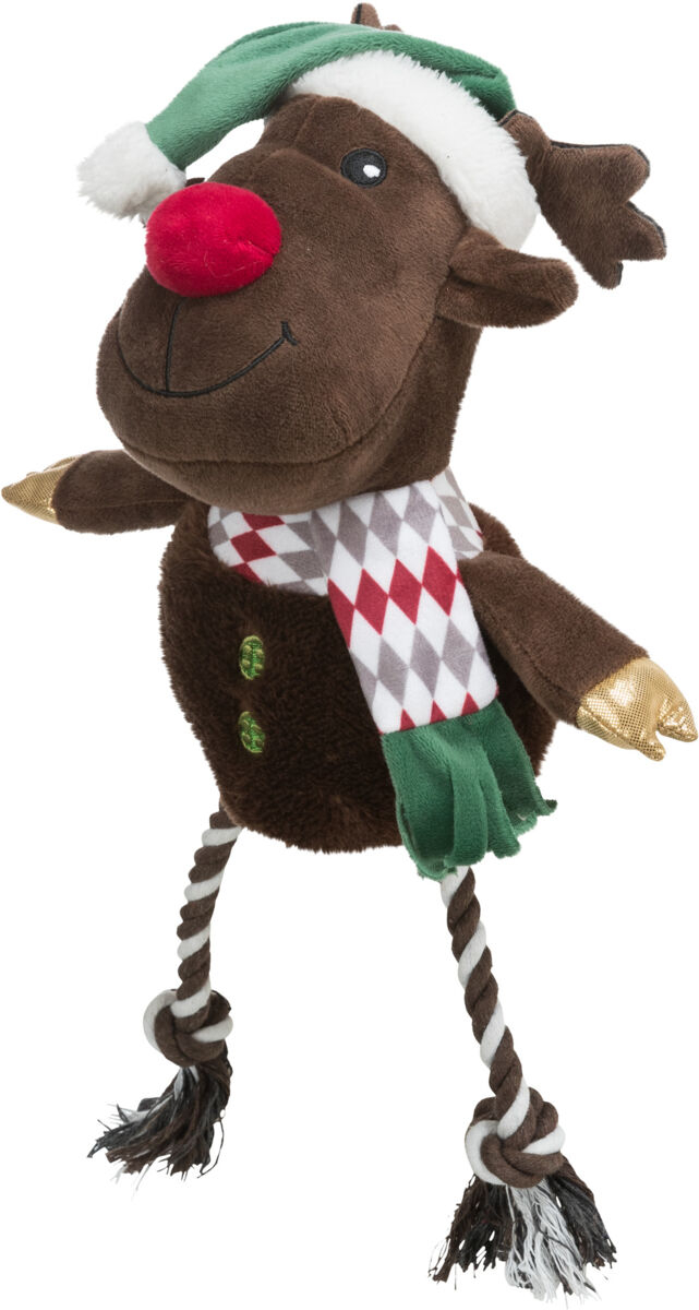 Jucarie Pentru Caini, Xmas Ren, Cu Sunet, 49 cm [1]