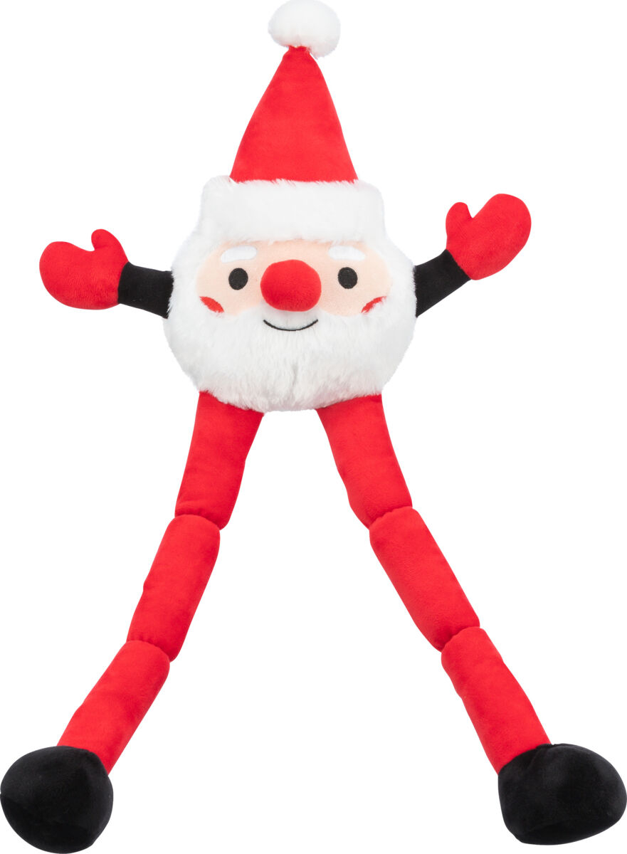 Petshop - Jucarie Pentru Caini, Xmas Mos Craciun, Plus, Cu Sunet, 54 cm