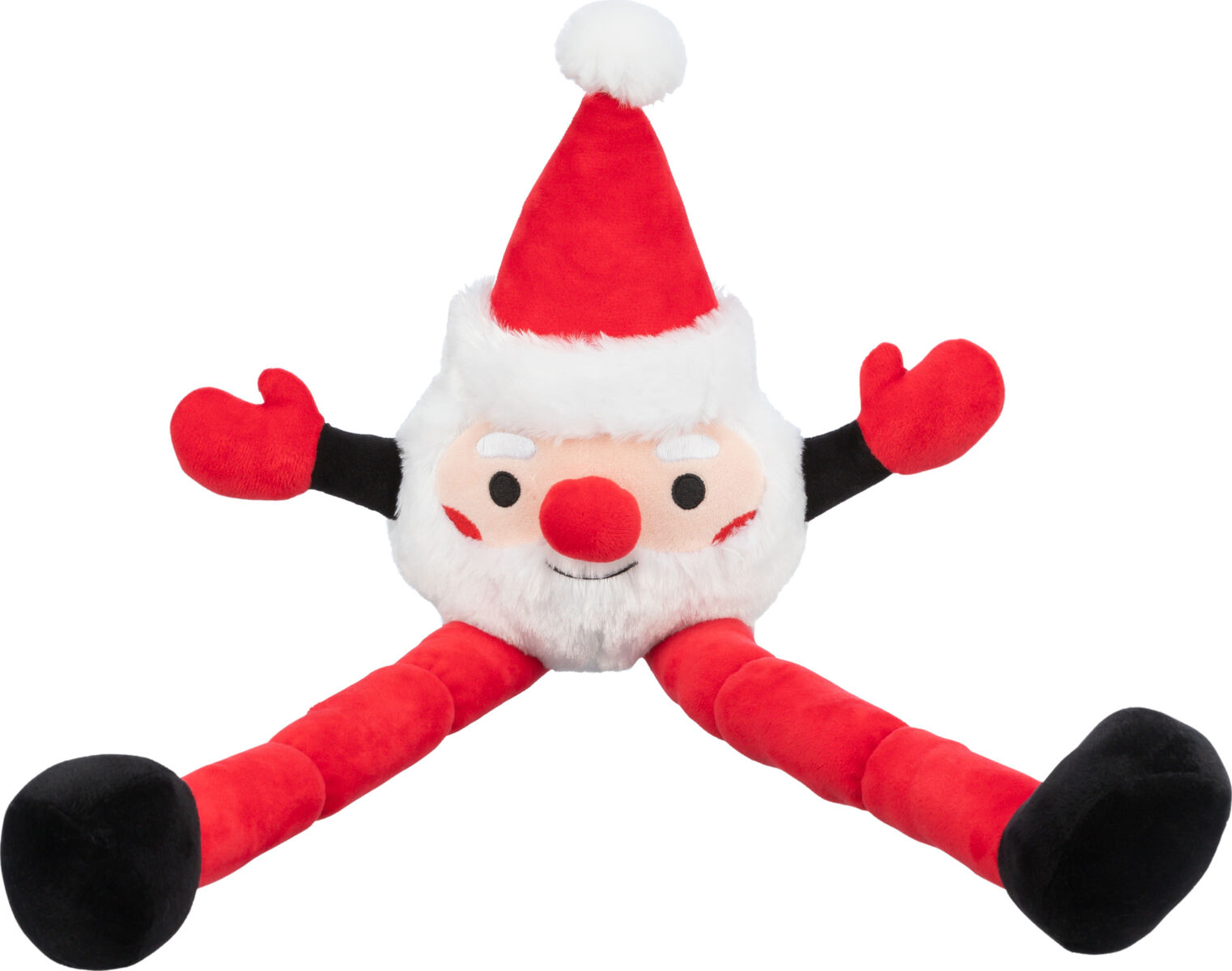 Jucarie Pentru Caini, Xmas Mos Craciun, Plus, Cu Sunet, 54 cm [2]