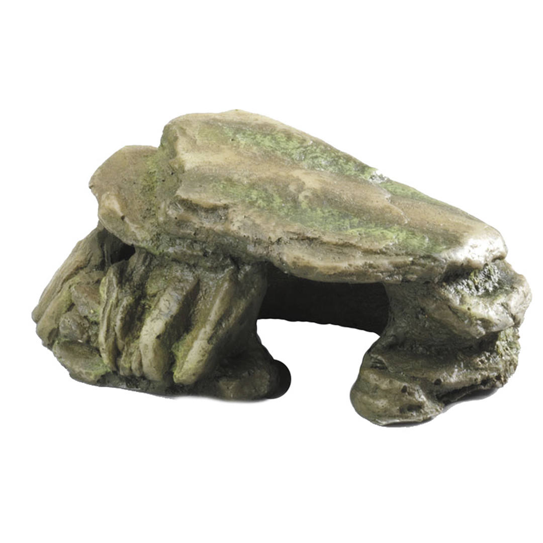 Acvaristica si teraristica - Decor Piatra cu Muschi, S: 15 cm