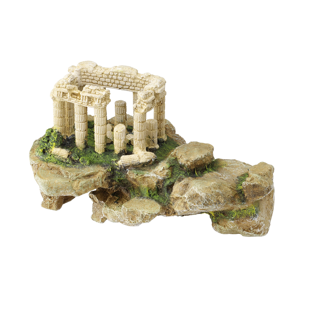 Acvaristica si teraristica - Decor Akcopolis pe Stanca, 34.5 x 25 x 20 cm