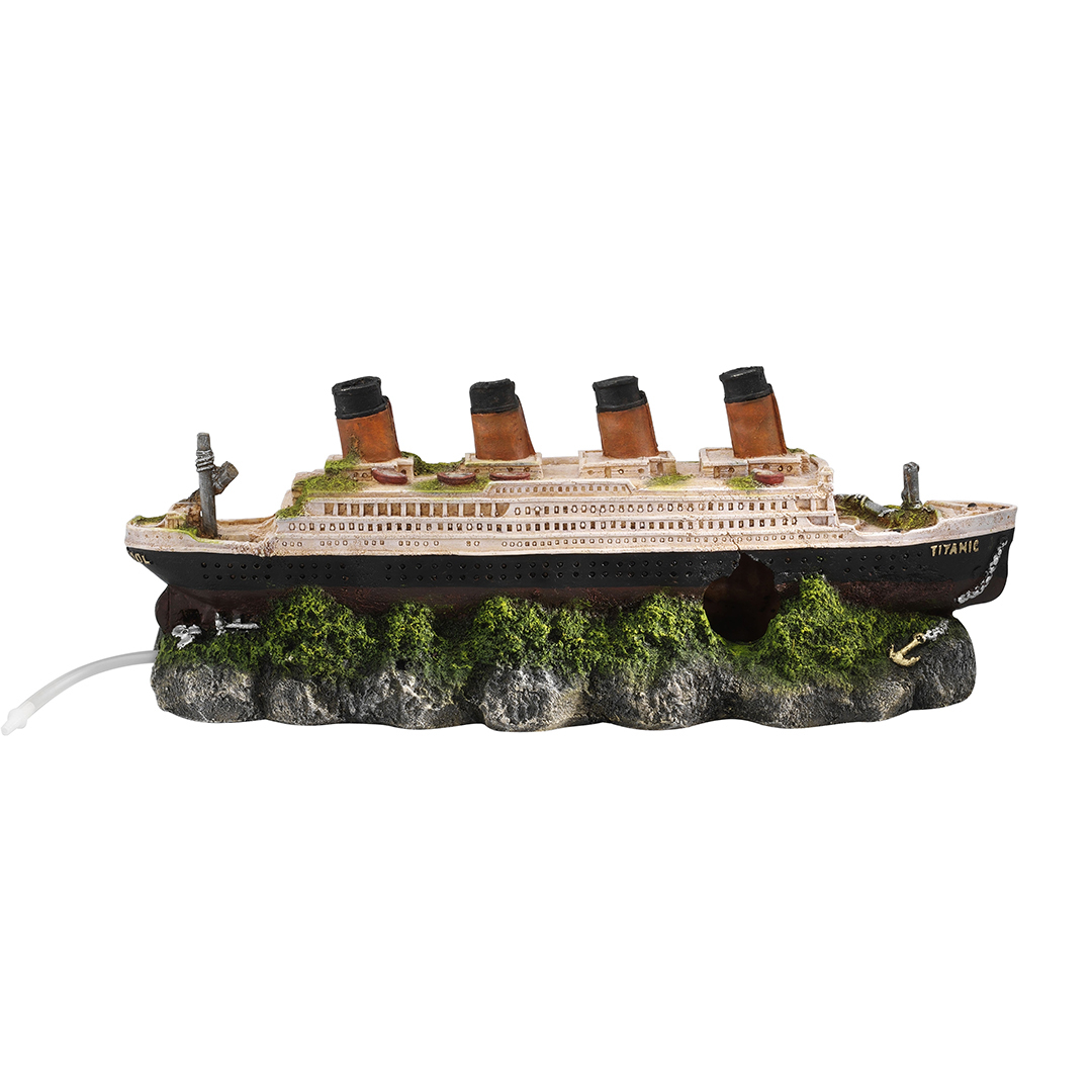 Acvaristica si teraristica - Decor Vapor Titanic, 39 x 11 x 17 cm