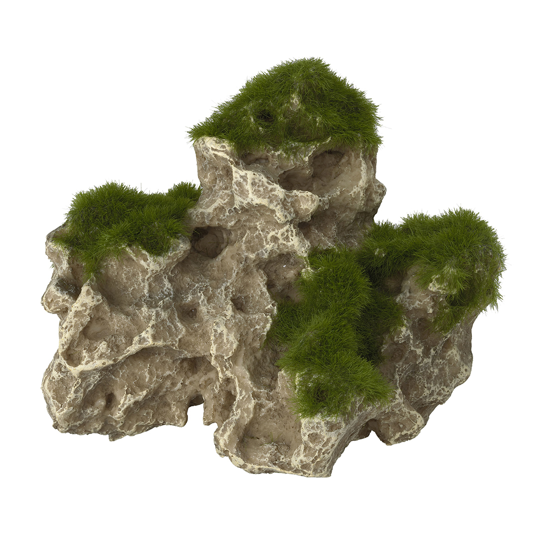Acvaristica si teraristica - Decor Stanca cu Muschi 15,5 x 10,5 x 12,8 cm