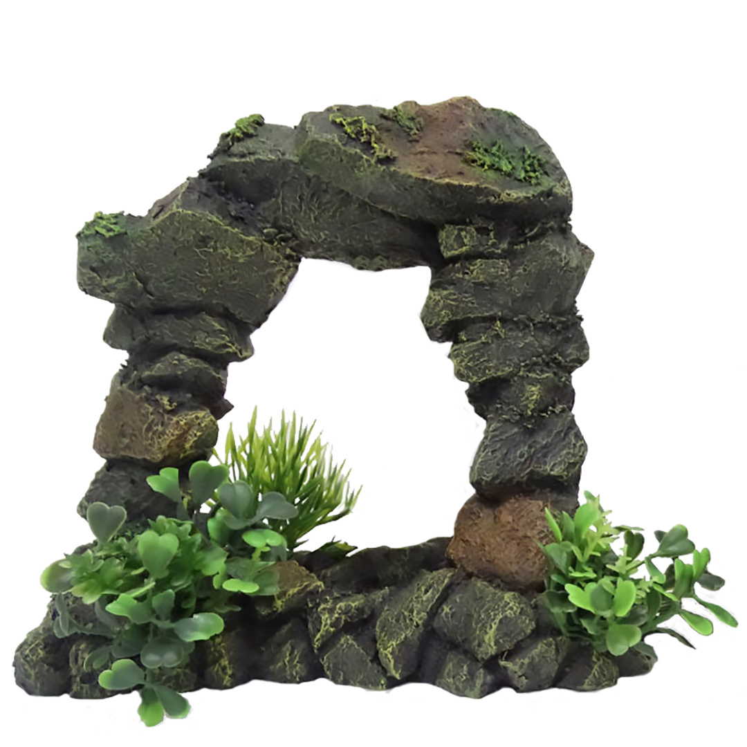 Acvaristica si teraristica - Decor Arc de Piatra 19 x 8 x 16 cm
