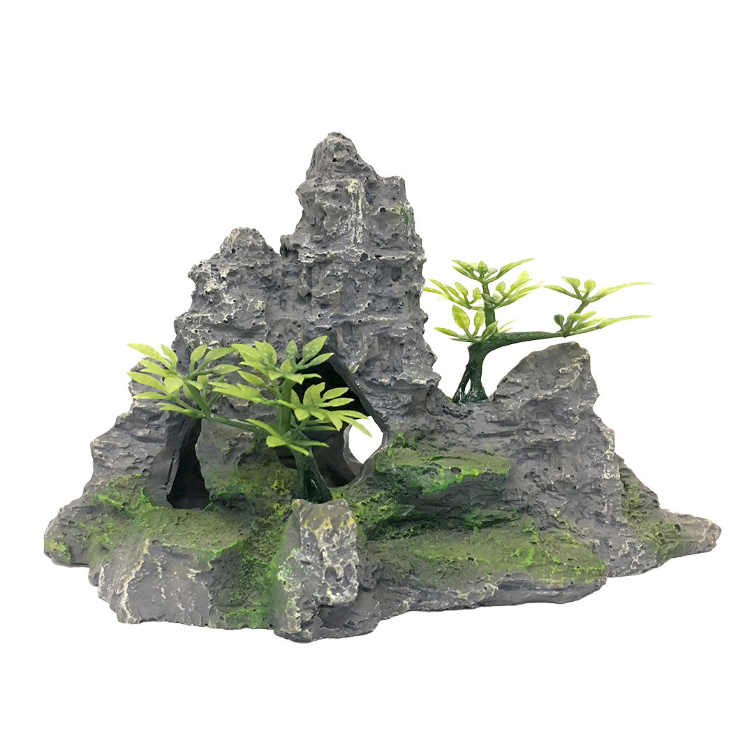 Acvaristica si teraristica - Decor Stanca Inalta 3, 20 x 9,5 x 11,5 cm