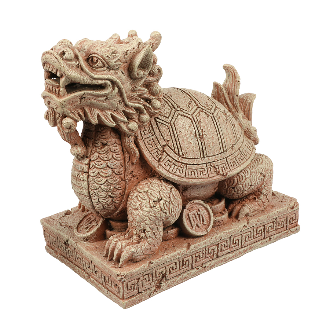 Acvaristica si teraristica - Decor Zodiac Testoasa S - 10,2 x 6,7 x 10 cm