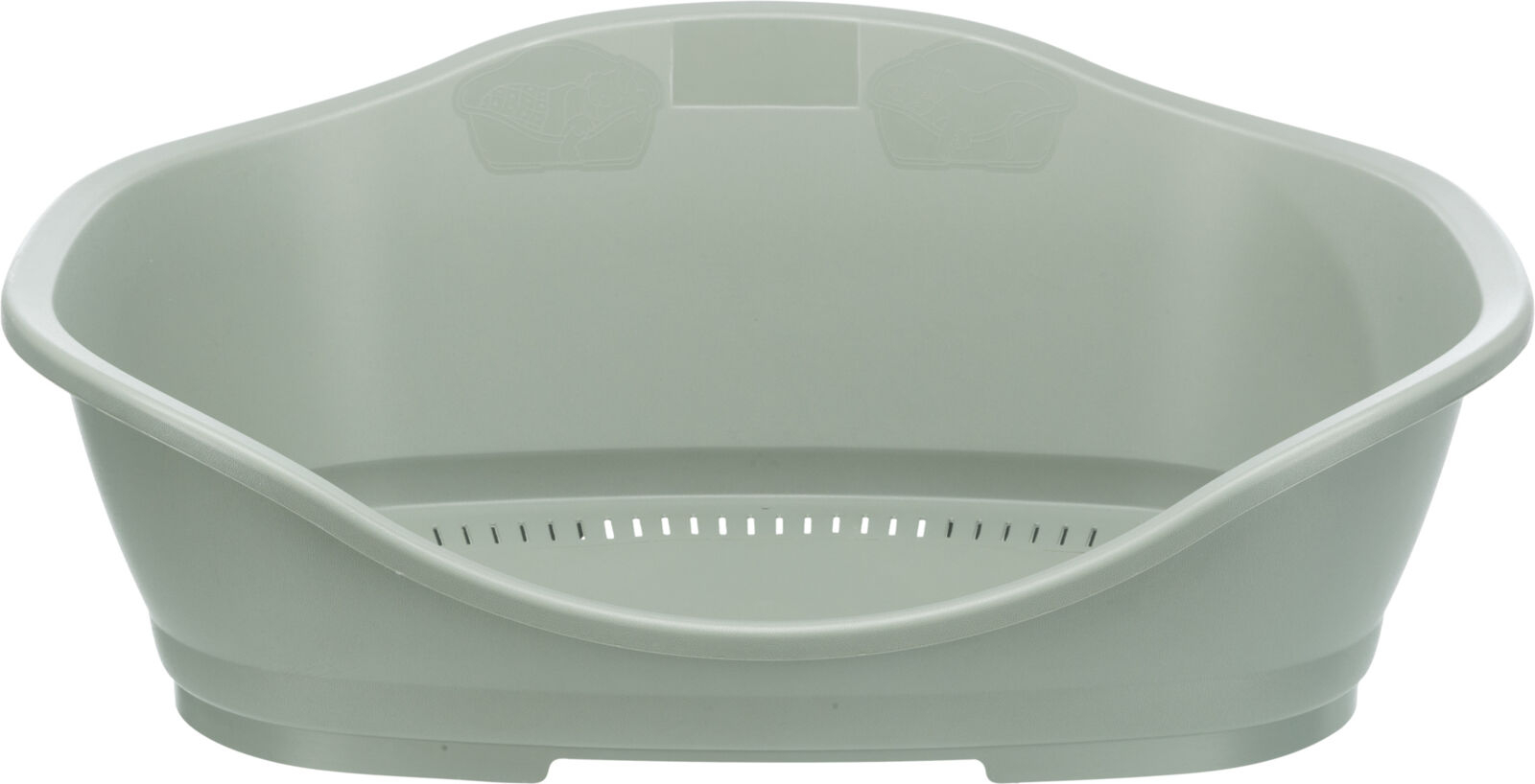 Petshop - Pat Sleeper, Plastic, XL: 78 x 51 cm, Gri/Verde