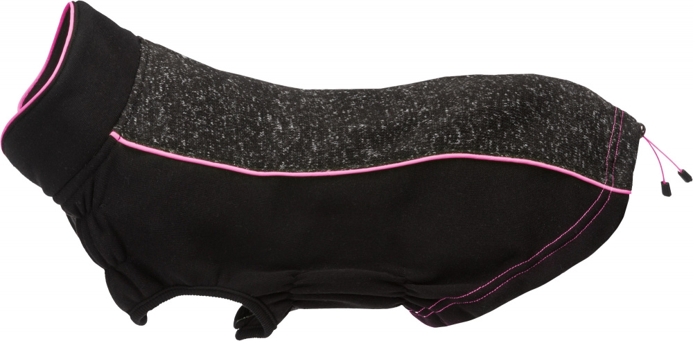 Petshop - Pulover Hudson, S: 36 cm, Negru/Roz