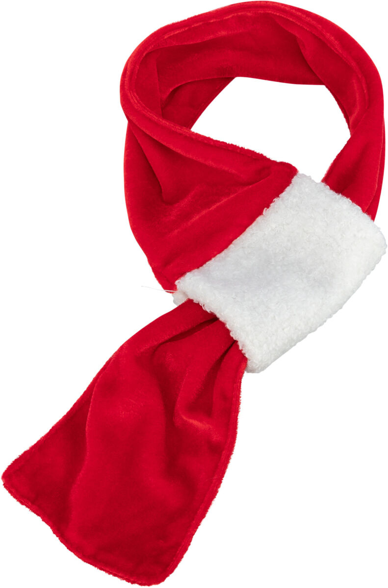 Petshop - Esarfa Pentru Caini, Xmas, Rosu/Alb, 50 cm