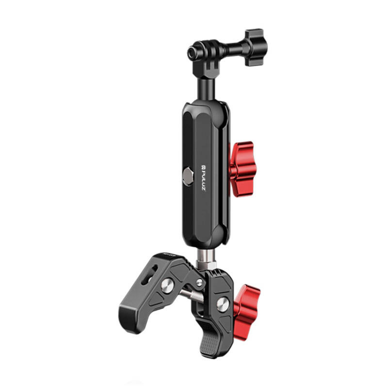 Camere video de actiune & accesorii - Suport retrovizor pentru motocicleta PULUZ pentru camere de actiune (inclusiv Osmo Action 5 Pro, Insta360 X5 / X4 / X3)(PU3211)
