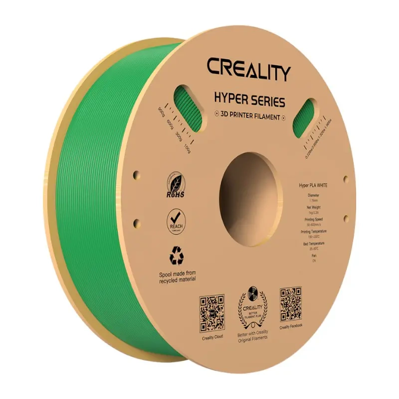 Consumabile & Accesorii Imprimante 3D - Hyper PLA Filament Creality (Green)