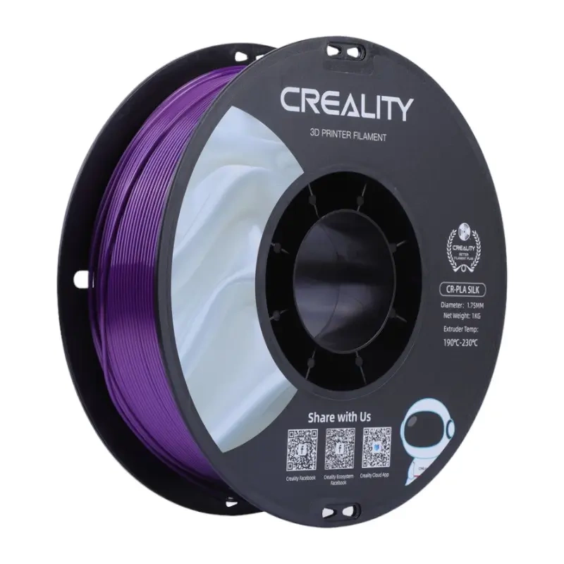 Consumabile & Accesorii Imprimante 3D - CR-Silk PLA Filament Creality (Purple)