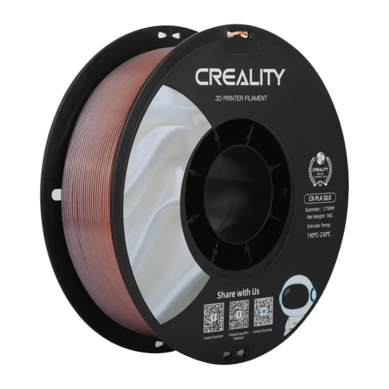 Consumabile & Accesorii Imprimante 3D - CR-Silk PLA Filament Creality (Rainbow)