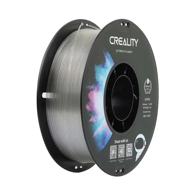Consumabile & Accesorii Imprimante 3D - CR-PETG Filament Creality (Transparent)