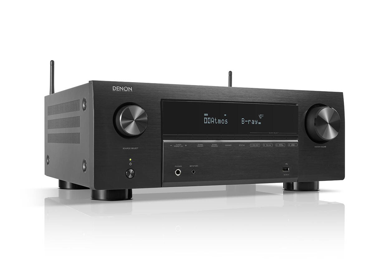 Denon Receiver AV AVR-X2800H DAB Black Receiver AV Black Premium [1]