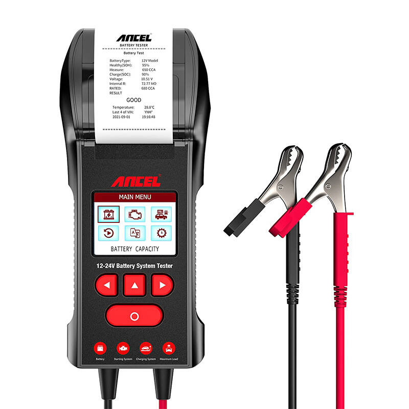Conectica si accesorii - Battery Tester with printer Ancel BST600