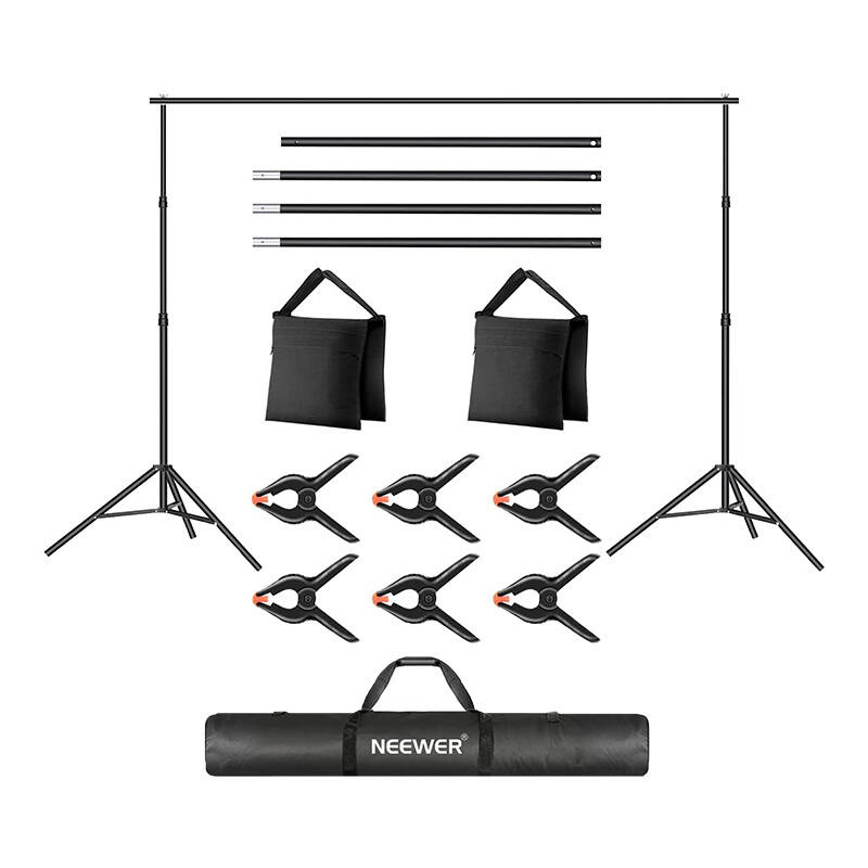 Echipamente de studio - Kit suport pentru fundal Neewer