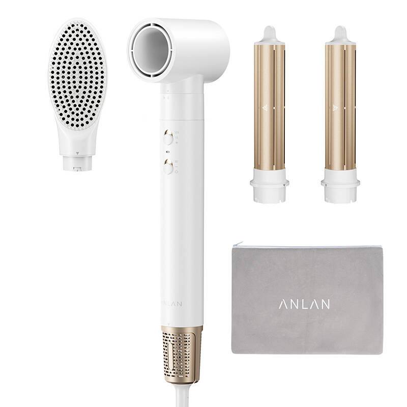 Aparate & Accesorii ingrijire personala - Stilist de par 4 in 1 ANLAN 05-ACFS41-02E