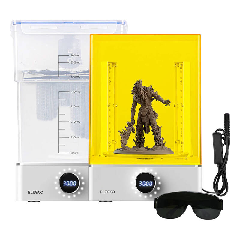 Consumabile & Accesorii Imprimante 3D - Kit stație de spălare și condiționare ELEGOO Mercury XS