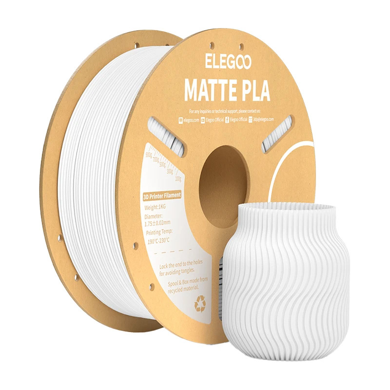 Filament PLA mat ELEGOO (alb) [1]