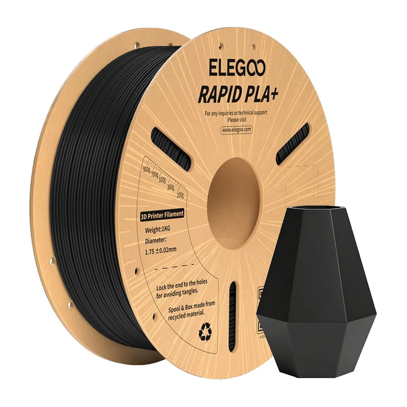 ELEGOO Rapid PLA+ Filament (negru) [1]