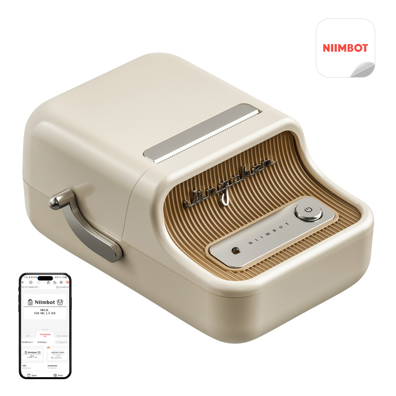 PC, Periferice & Software - Imprimanta portabila de etichete Niimbot B21 Pro (alb)