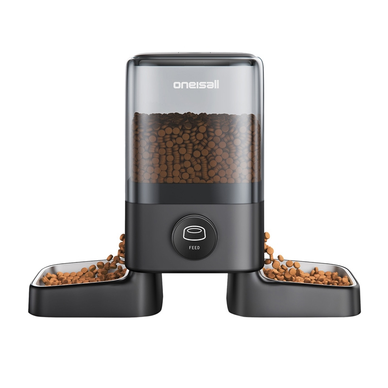 Petshop - Distribuitor inteligent de hrana camera dublu 5L Oneisall PF09