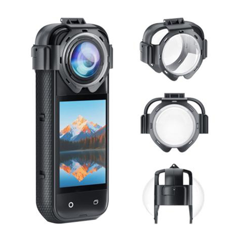 Camere video de actiune & accesorii - Set protectie obiective Puluz
