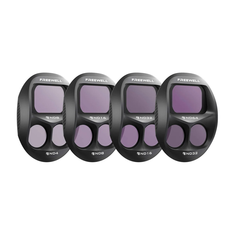 TV, Audio-Video & Foto - FREEWELL Set de filtre ND pentru DJI Mavic 4 Pro Standard Day (4 bucati)