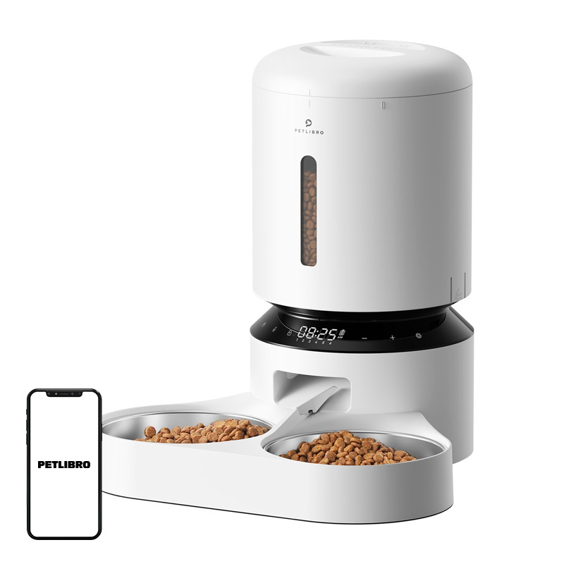 Petshop - Distribuitor inteligent de hrana cu bol dublu 5L Petlibro Granary