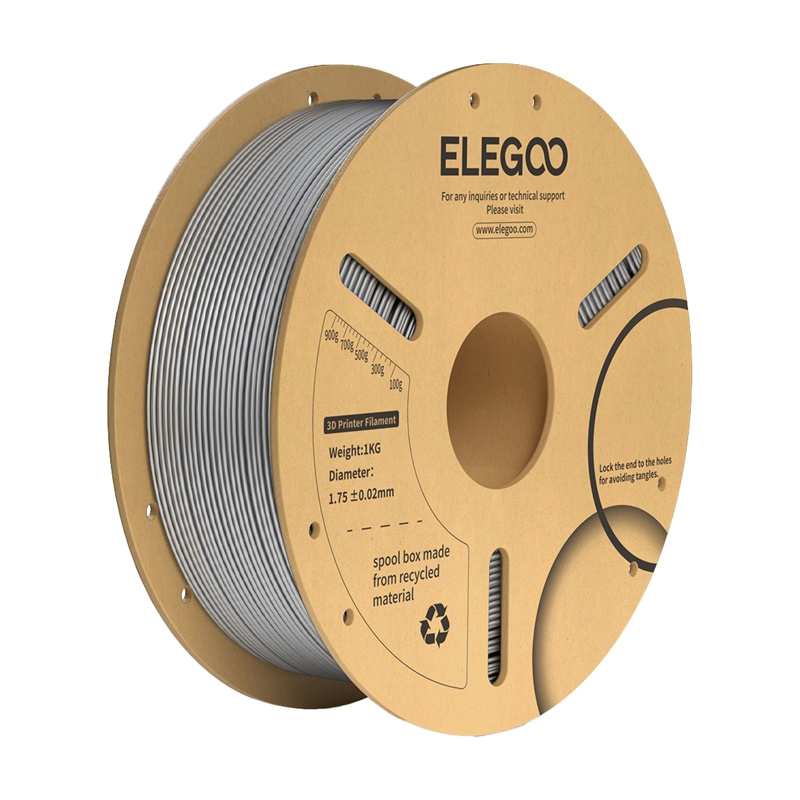 PC, Periferice & Software - ELEGOO PLA+ filament (Star Gray)