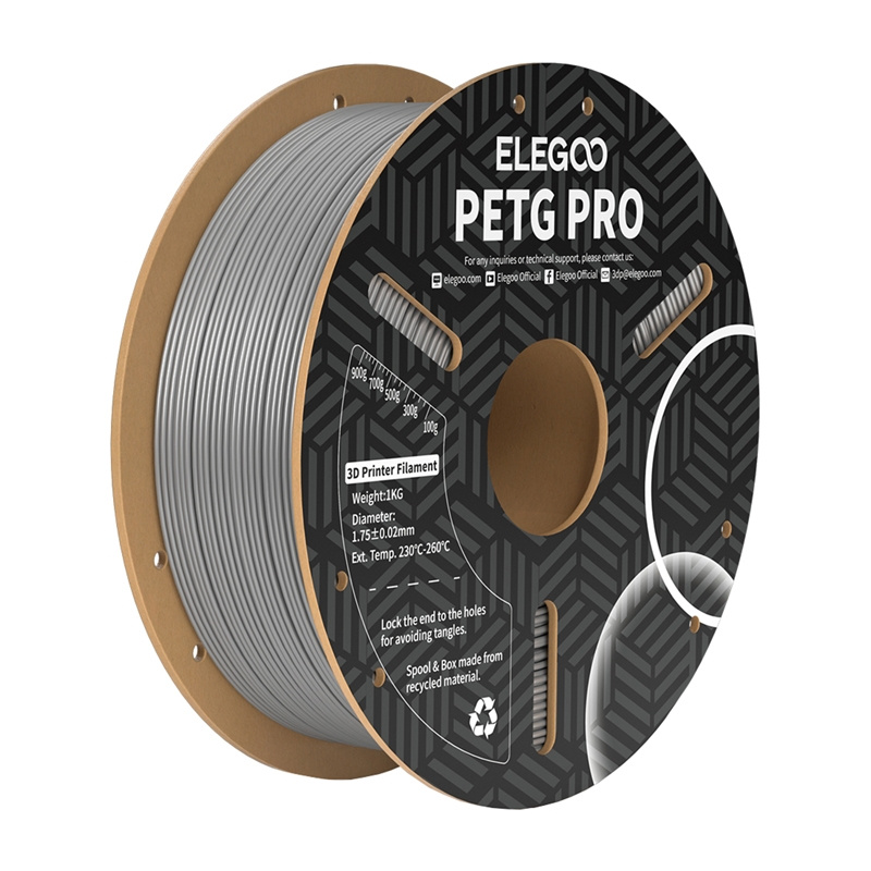 PC, Periferice & Software - Filament PETG Pro ELEGOO (Szary)