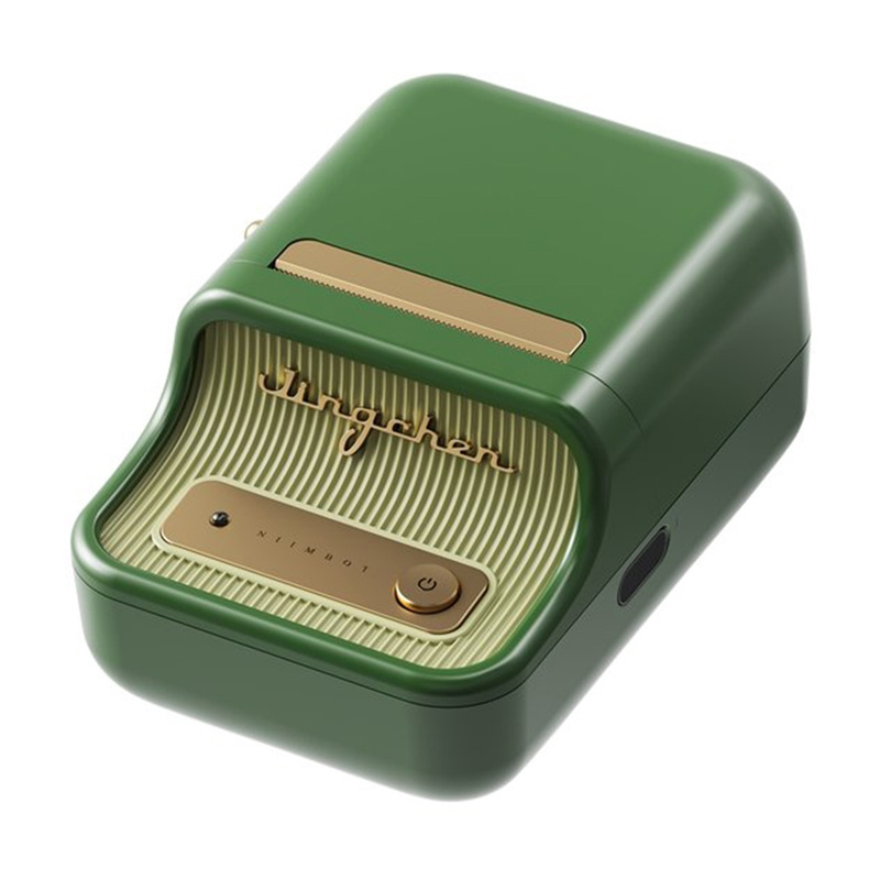 Imprimanta portabila de etichete Niimbot B21 Pro (verde inchis) [1]
