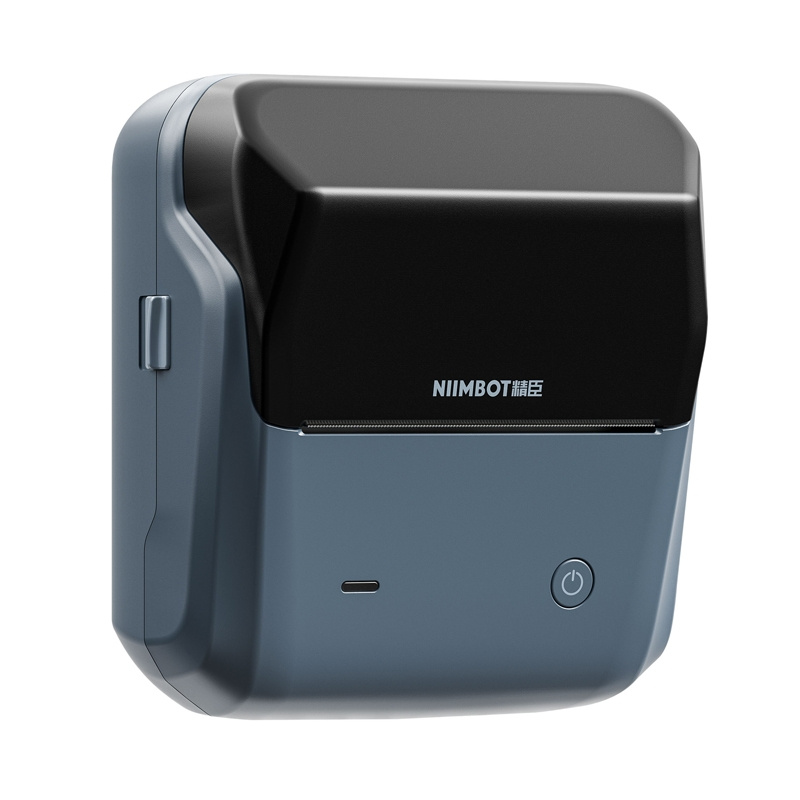 PC, Periferice & Software - Imprimanta portabila de etichete Niimbot B31 (albastru inchis)