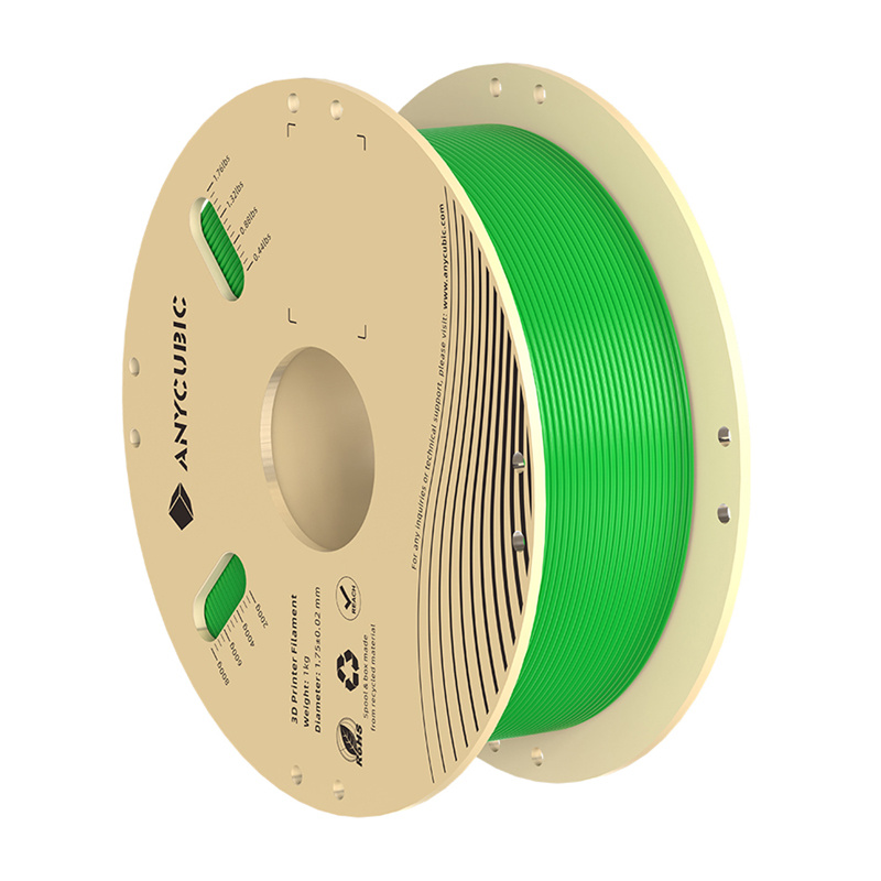 Consumabile & Accesorii Imprimante 3D - Filament PLA Anycubic 1 KG (Zielony)