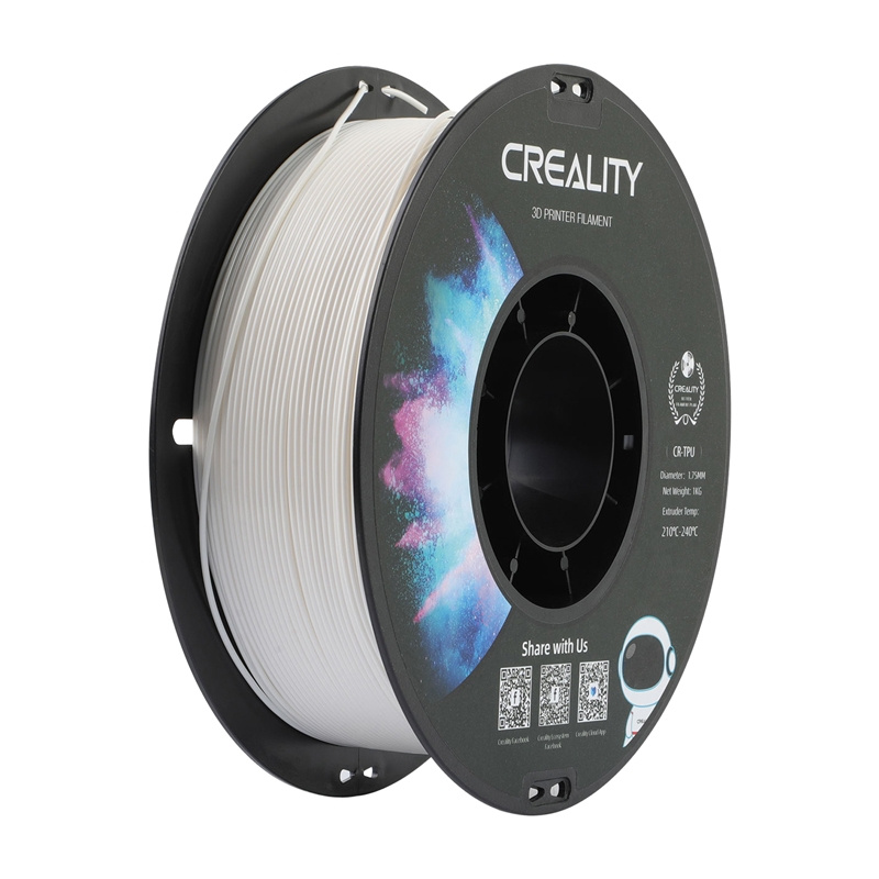 Consumabile & Accesorii Imprimante 3D - Creality Filament TPU (alb)