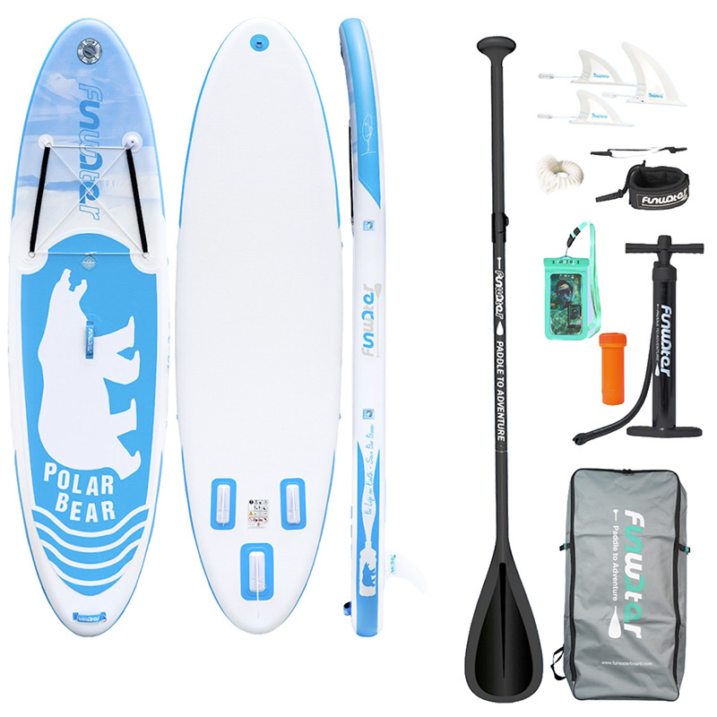 Sport & Aer liber - Placa de paddleboard FunWater SUP SUPFW07A 3,2m (albastru)