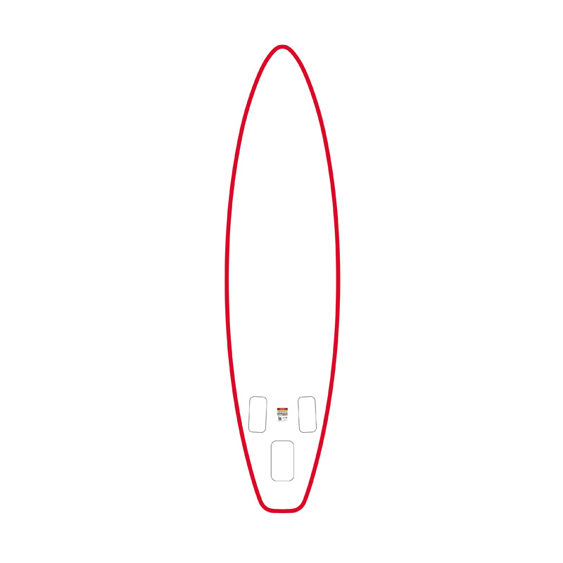 Placa de paddleboard FunWater SUP SUPFW69C 3,35m (rosu-alba) [3]