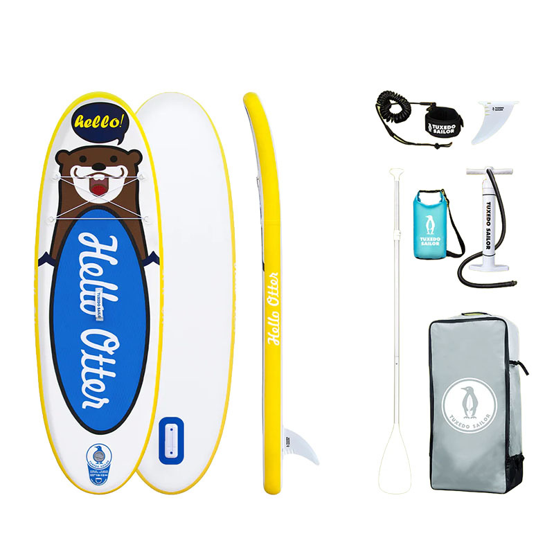 Sport & Aer liber - Placa de paddle SUP pentru copii FunWater Tuxedo Sailor 2,4m (albastra)
