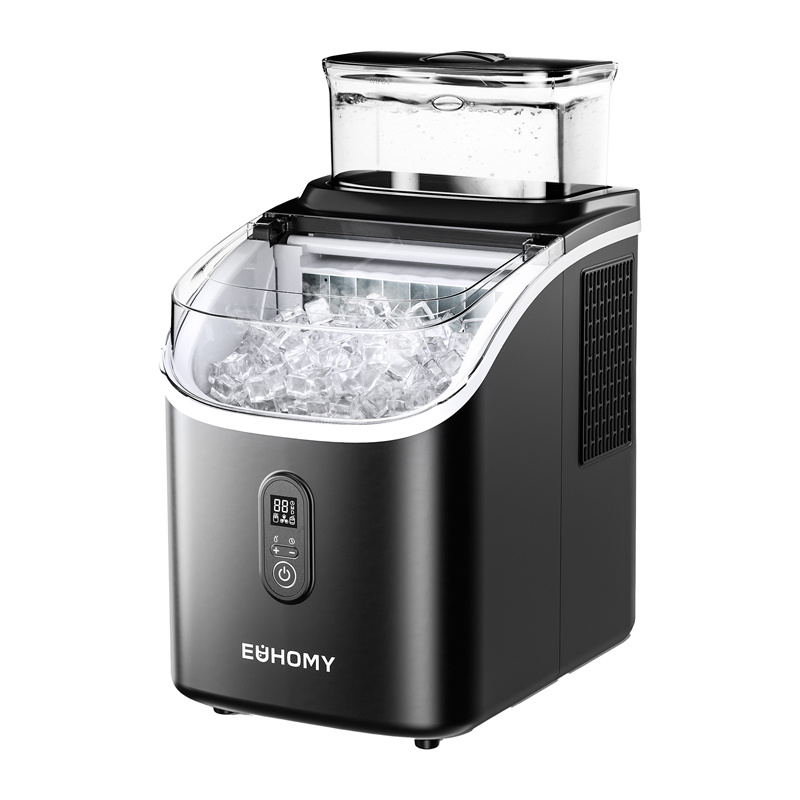 Electrocasnice & Climatizare - Aparat de gheata Euhomy IM005, 15 kg (negru)