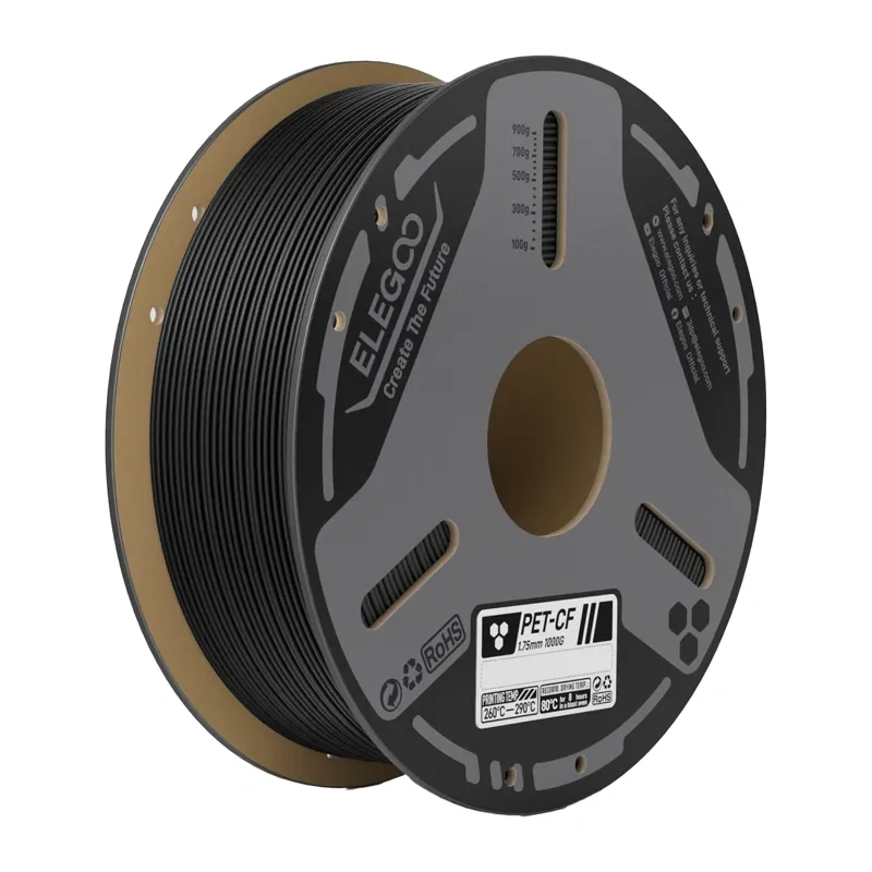 Filament ELEGOO PETG-CF (negru) 1KG [1]