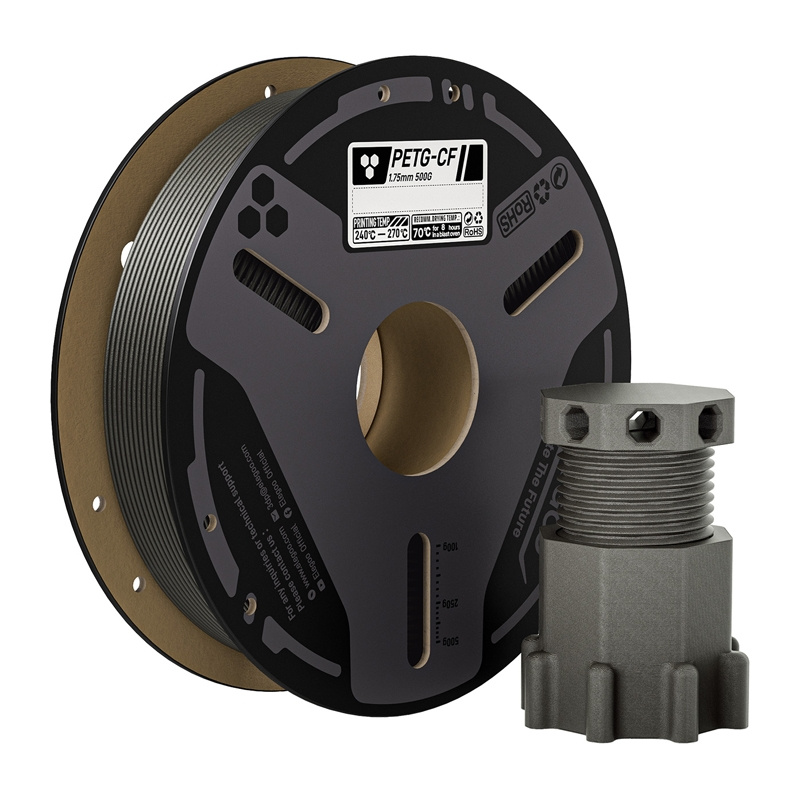 Consumabile & Accesorii Imprimante 3D - Filament ELEGOO PETG-CF (gri)